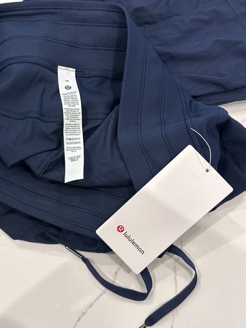Lululemon Dance Studio Mid Rise Pant Sz 10 True Navy NWT - Picture 8 of 11